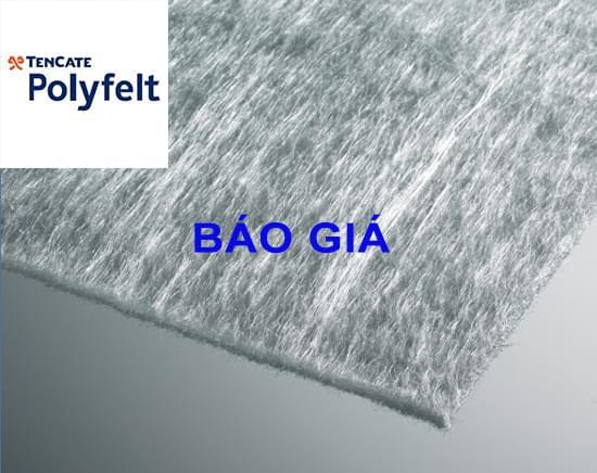 Vải địa kỹ thuật TS80 được trải trong việc thi công nền đường cao tốc